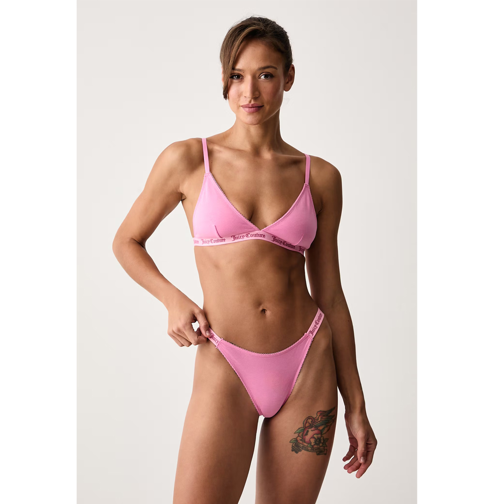 JUICY COUTURE Triangle Bralette Γυναικείο Τριγωνικό Σουτιέν  - 3